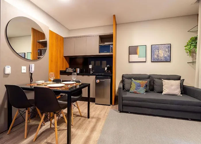 Aion 103 - Lindo Loft - 1 Vaga De Garagem | Centro De Bombinhas Apartamento